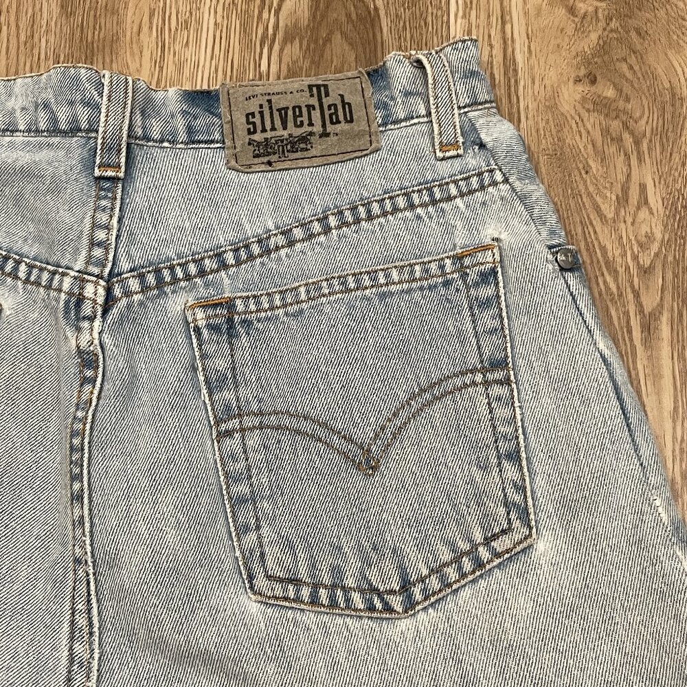 LEVI'S Silver Tag Denim Skirt from 2003 - Size S